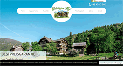 Desktop Screenshot of gutzingerhof.at