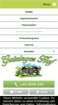 Mobile Screenshot of gutzingerhof.at